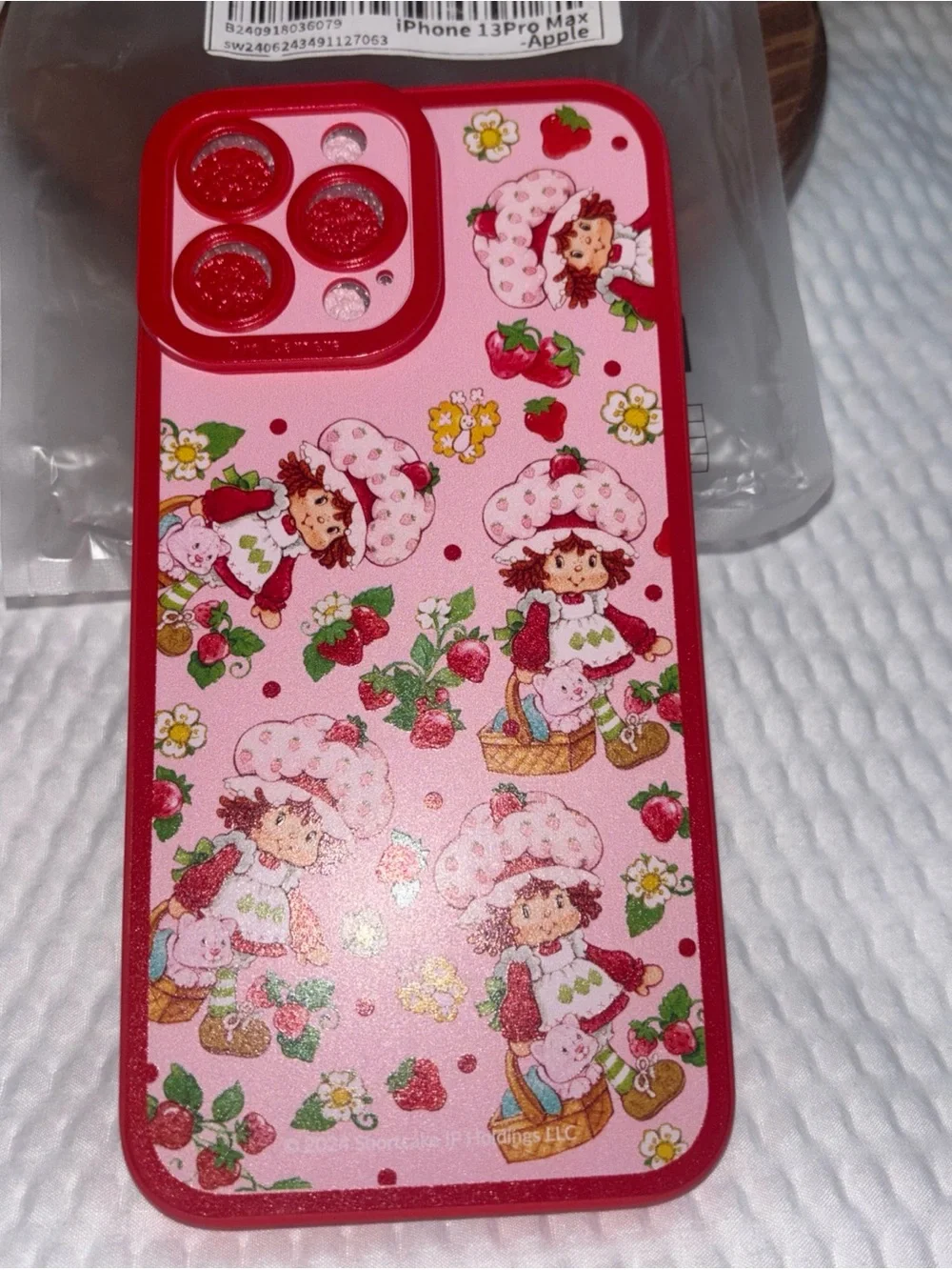 NEW STRAWBERRY SHORTCAKE IPHONE 13 PRO MAX PHONE CASE